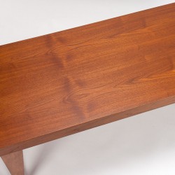 Teakhouten Mid-Century Deense grote salontafel