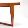 Teakhouten Mid-Century Deense grote salontafel