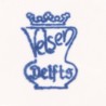 Pastry set vintage Velsen Delft eighties