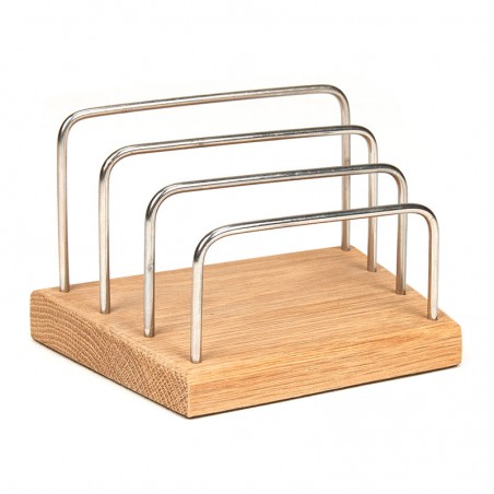 Oak Mid-Century vintage Danish letter holder