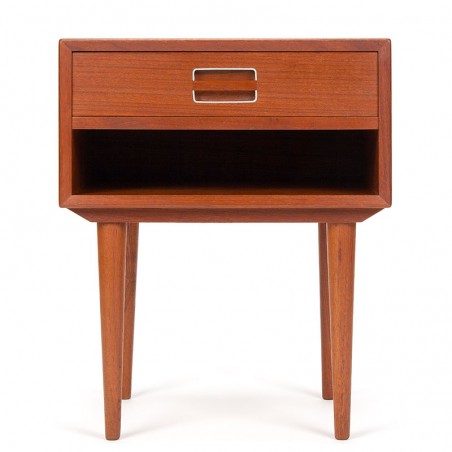 Dyrlund Mid-Century vintage bedside table in teak