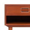 Dyrlund Mid-Century vintage bedside table in teak