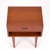 Dyrlund Mid-Century vintage bedside table in teak