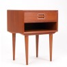 Dyrlund Mid-Century vintage bedside table in teak