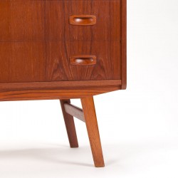 Mid-century secretary in teak, Danish 1950s model