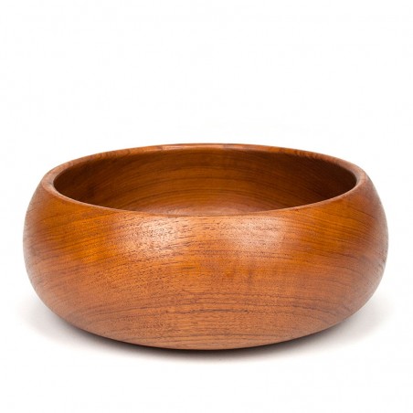 Teak serving bowl from the Mid-Century