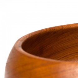 Teak serving bowl from the Mid-Century