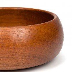 Teak serving bowl from the Mid-Century