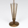 Vintage napkin holder in brass and bamboo