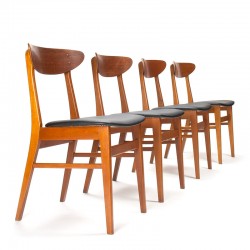 Farstrup model 210 Mid-Century Danish set of chairs
