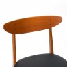 Farstrup model 210 Mid-Century Deense set stoelen