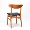 Farstrup model 210 Mid-Century Deense set stoelen