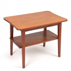 Teak mid-century Danish vintage side table