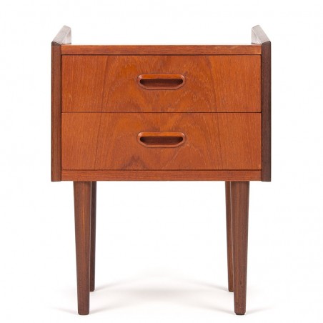 Mid-century teak bedside table from the B. Groth Møbelfabrik