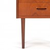 Mid-century teak bedside table from the B. Groth Møbelfabrik