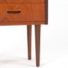 Mid-century teak nachtkastje uit de B. Groth Møbelfabrik