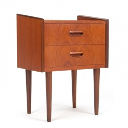 Mid-century teak bedside table from the B. Groth Møbelfabrik