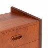 Mid-century teak bedside table from the B. Groth Møbelfabrik