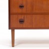 Ladekast Deens Mid-Century vintage model met 6 lades