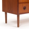 Chest of drawers Danish Mid-Century vintage model with 6 drawers