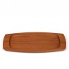 Serving tray in teak vintage Danish model