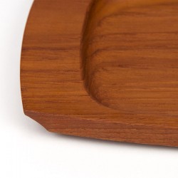 Serving tray in teak vintage Danish model