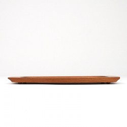 Serving tray in teak vintage Danish model