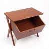 Deense vintage kastje in teak met grote lade