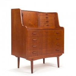 Mid-Century teak Danish vintage secretaire furniture