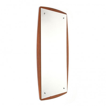 Large model Danish vintage mirror in rosewood