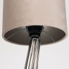 Danish vintage table lamp Horn ceramic