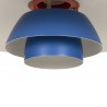 Blue PH 4/3 vintage model design Poul Henningsen