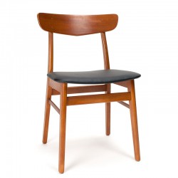 Danish teak Findahls vintage dining table chair