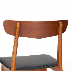 Danish teak Findahls vintage dining table chair