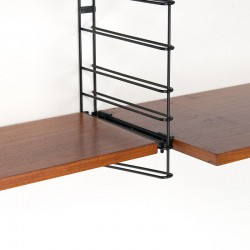 Vintage Tomado wall system in teak design A. Dekker