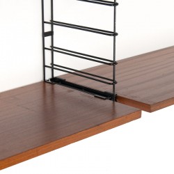 Vintage Tomado wall system in teak design A. Dekker