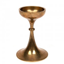 Brass Mid-Century Danish vintage candlestick