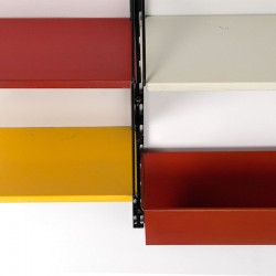 Pilastro vintage colored small wall system design Tjerk Reijenga