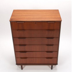 Large model vintage Danish chest of drawers from Ejsing