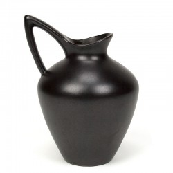 Black vintage ES Keramik vase model 683/20