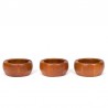 Digsmed Denmark set of 3 vintage bowls in teak