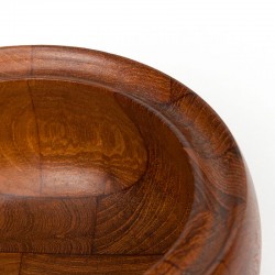 Digsmed Denmark set van 3 vintage schaaltjes in teak