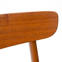 Findahl's set van 4 Deense Mid-Century stoelen