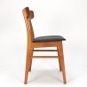 Findahl's set of 4 Danish Mid-Century chairs