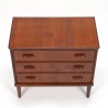 Mid-Century small model vintage teak chest of drawers