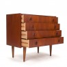 Teak vintage Mid-Century chest of drawers Danish