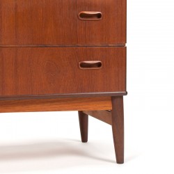 Omann Jun's Møbelfabrik Mid-Century vintage low model chest of