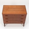 Omann Jun's Møbelfabrik Mid-Century vintage low model chest of