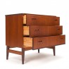 Omann Jun's Møbelfabrik Mid-Century vintage low model chest of