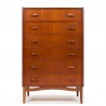 Chest of drawers in teak from the fifties, Denmark